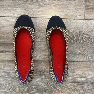 Rothy's Little Cat Retired Square Toe Ballerina Flat 11.5